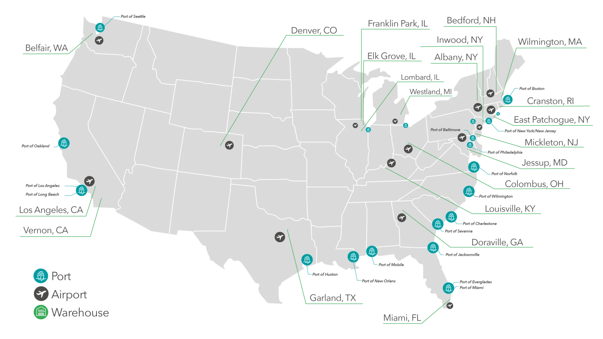 Warehouse Location Strategy